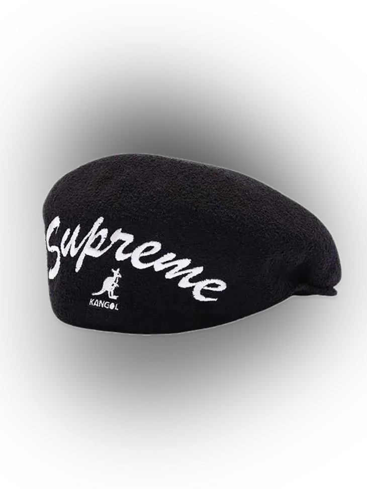 Supreme Kangol Bermuda 504 Hat - Black